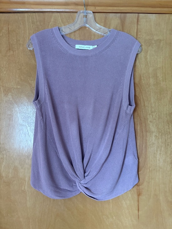 bishop + young Tops - Bishop + Young Mauve Bonita Sweater
